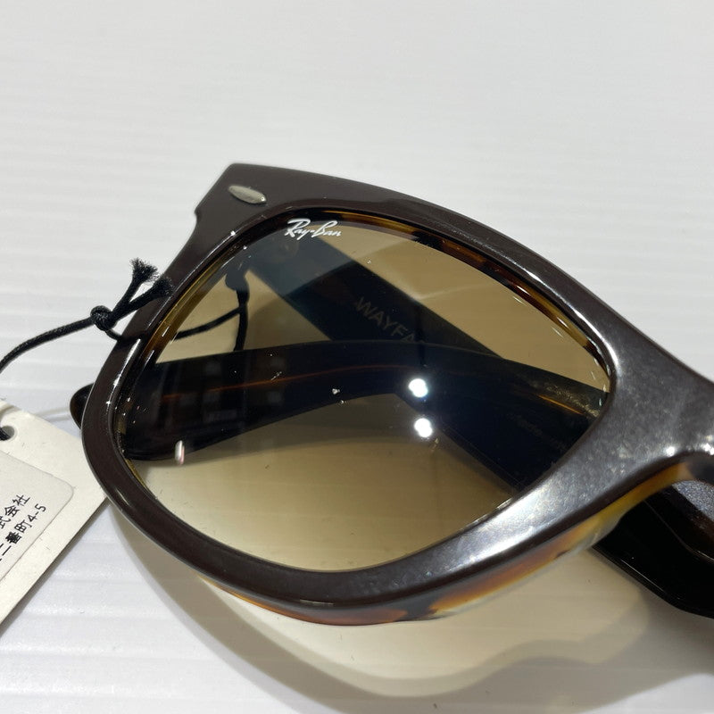 【中古品】【メンズ】 Ray-Ban レイバン ORIGINAL WAYFARER GRADIENT SUNGLASSES RB2140-F オリジナル ジーナウェイ ファーラー サングラス アクセサリー アイウェア 203-260208-ko-10-tei サイズ：52□22 カラー：ブラウン 万代Net店