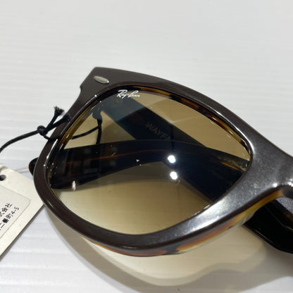 【中古品】【メンズ】 Ray-Ban レイバン ORIGINAL WAYFARER GRADIENT SUNGLASSES RB2140-F オリジナル ジーナウェイ ファーラー サングラス アクセサリー アイウェア 203-260208-ko-10-tei サイズ：52□22 カラー：ブラウン 万代Net店