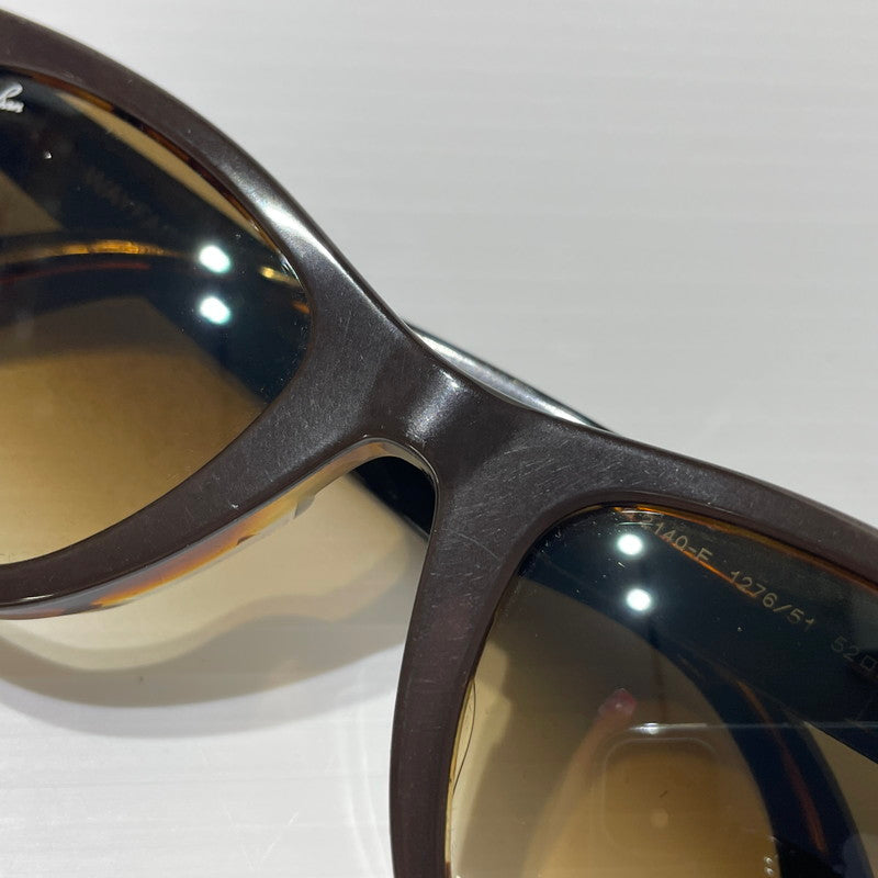 【中古品】【メンズ】 Ray-Ban レイバン ORIGINAL WAYFARER GRADIENT SUNGLASSES RB2140-F オリジナル ジーナウェイ ファーラー サングラス アクセサリー アイウェア 203-260208-ko-10-tei サイズ：52□22 カラー：ブラウン 万代Net店