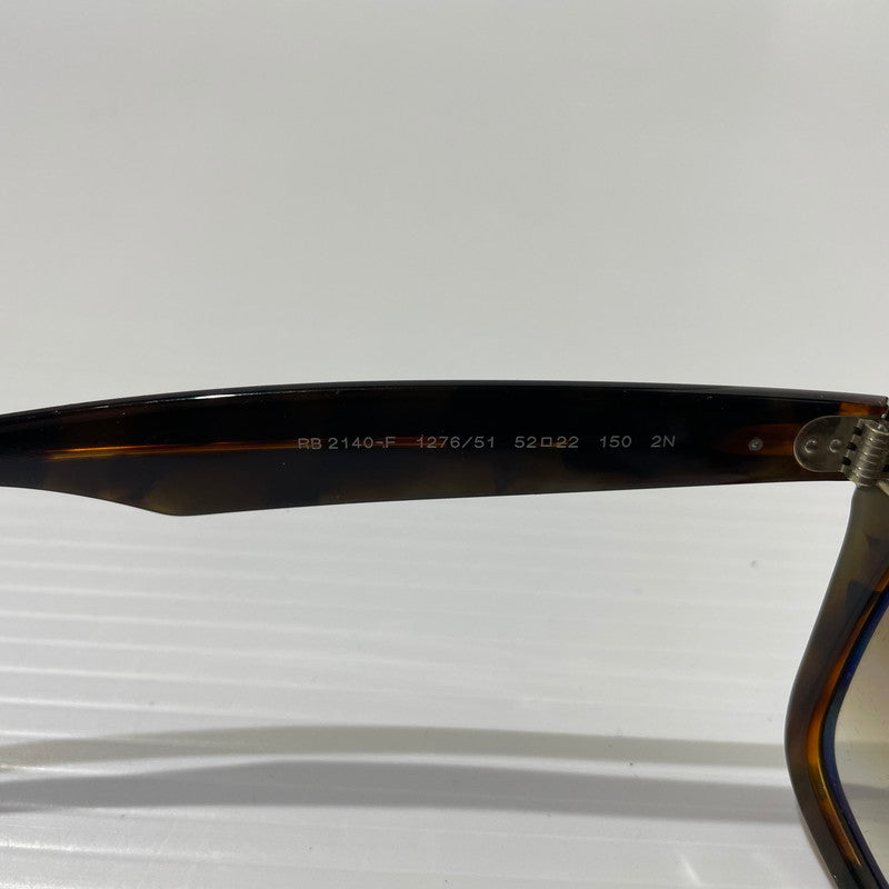 【中古品】【メンズ】 Ray-Ban レイバン ORIGINAL WAYFARER GRADIENT SUNGLASSES RB2140-F オリジナル ジーナウェイ ファーラー サングラス アクセサリー アイウェア 203-260208-ko-10-tei サイズ：52□22 カラー：ブラウン 万代Net店