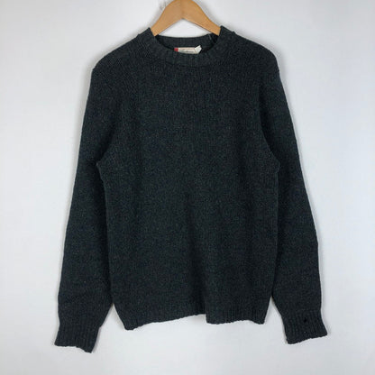 【現状渡し品】【メンズ】 SPORTSWEAR BY REVERE スポーツウェア バイ リビア SHETLAND WOOL CREW KNIT VINTAGE シェットランド ウール クルー ニット トップス セーター 145-260203-ko-15-tei サイズ：M カラー：グリーン 万代Net店