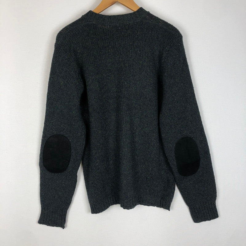 【現状渡し品】【メンズ】 SPORTSWEAR BY REVERE スポーツウェア バイ リビア SHETLAND WOOL CREW KNIT VINTAGE シェットランド ウール クルー ニット トップス セーター 145-260203-ko-15-tei サイズ：M カラー：グリーン 万代Net店