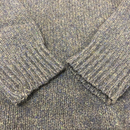 【現状渡し品】【メンズ】 SPORTSWEAR BY REVERE スポーツウェア バイ リビア SHETLAND WOOL CREW KNIT VINTAGE シェットランド ウール クルー ニット トップス セーター 145-260203-ko-15-tei サイズ：M カラー：グリーン 万代Net店