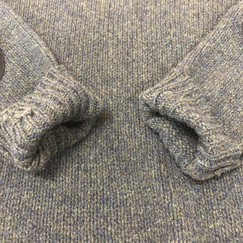【現状渡し品】【メンズ】 SPORTSWEAR BY REVERE スポーツウェア バイ リビア SHETLAND WOOL CREW KNIT VINTAGE シェットランド ウール クルー ニット トップス セーター 145-260203-ko-15-tei サイズ：M カラー：グリーン 万代Net店