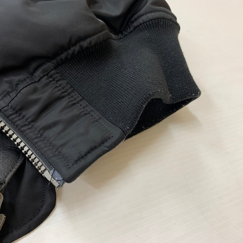 【中古品】【レディース】 X-girl エックスガール PANELED FUR REVERSIBLE MA-1 JACKET 105244021008 パネル ファー リバーシブル MA-1 ジャケット アウター 169-260204-ko-18-tei サイズ：S カラー：ブラック 万代Net店