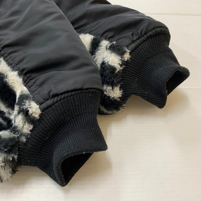 【中古品】【レディース】 X-girl エックスガール PANELED FUR REVERSIBLE MA-1 JACKET 105244021008 パネル ファー リバーシブル MA-1 ジャケット アウター 169-260204-ko-18-tei サイズ：S カラー：ブラック 万代Net店