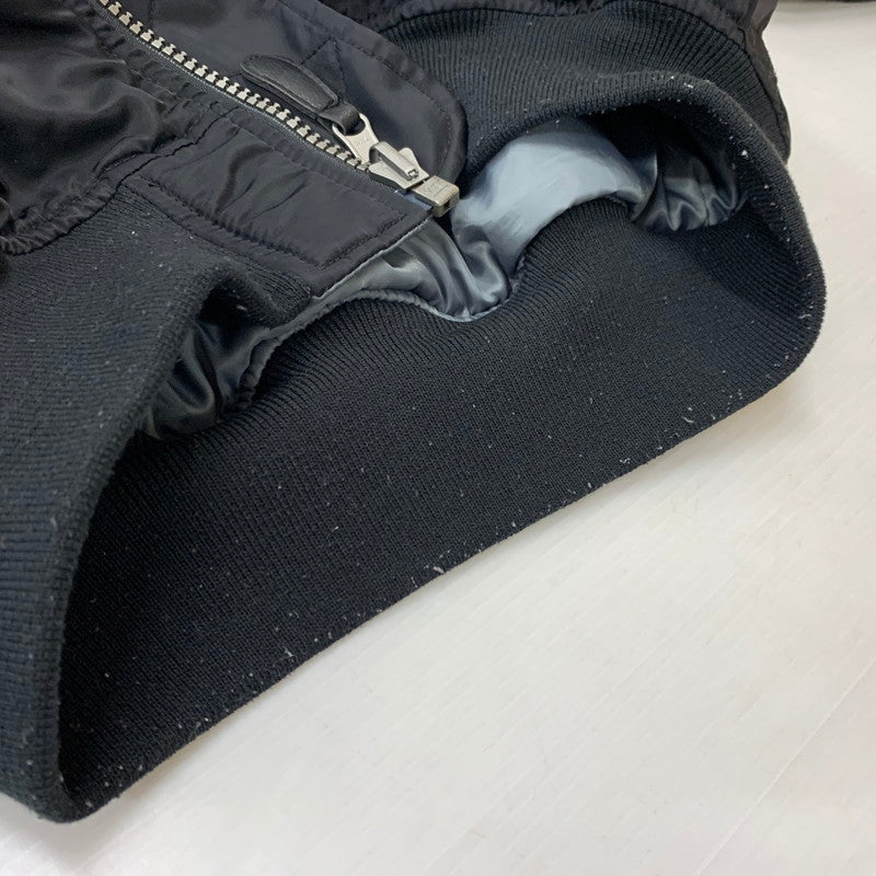 【中古品】【レディース】 X-girl エックスガール PANELED FUR REVERSIBLE MA-1 JACKET 105244021008 パネル ファー リバーシブル MA-1 ジャケット アウター 169-260204-ko-18-tei サイズ：S カラー：ブラック 万代Net店