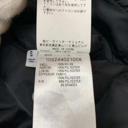 【中古品】【レディース】 X-girl エックスガール PANELED FUR REVERSIBLE MA-1 JACKET 105244021008 パネル ファー リバーシブル MA-1 ジャケット アウター 169-260204-ko-18-tei サイズ：S カラー：ブラック 万代Net店