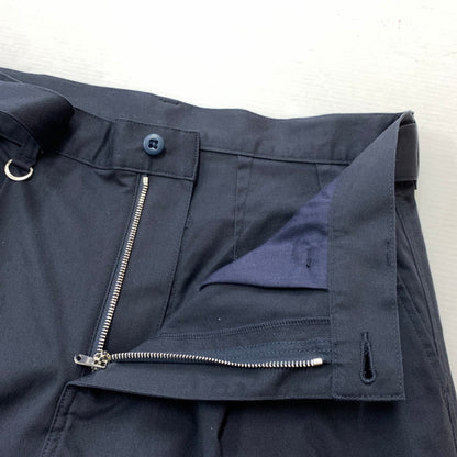 【中古品】【メンズ】 SOPHNET. ソフネット STRETCH CHINO BELTED TUCK HEM CORD TAPERED PANT SOPH-230012 ストレッチ チノ ベルト テーパード パンツ ボトムス 153-260205-ko-08-fuz サイズ：L カラー：ネイビー 万代Net店