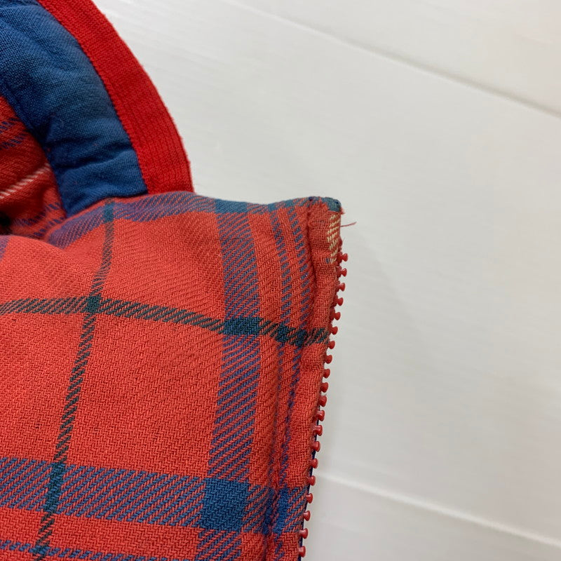 【現状渡し品】【メンズ】 WHIZLIMITED ウィズリミテッド REVERSIBLE DOWN JACKET WZ-AW07-J-12 リバーシブル ダウンジャケット アウター 140-260204-ko-16-tei サイズ：L カラー：ブルー/チェック 万代Net店