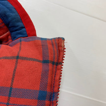 【現状渡し品】【メンズ】 WHIZLIMITED ウィズリミテッド REVERSIBLE DOWN JACKET WZ-AW07-J-12 リバーシブル ダウンジャケット アウター 140-260204-ko-16-tei サイズ：L カラー：ブルー/チェック 万代Net店