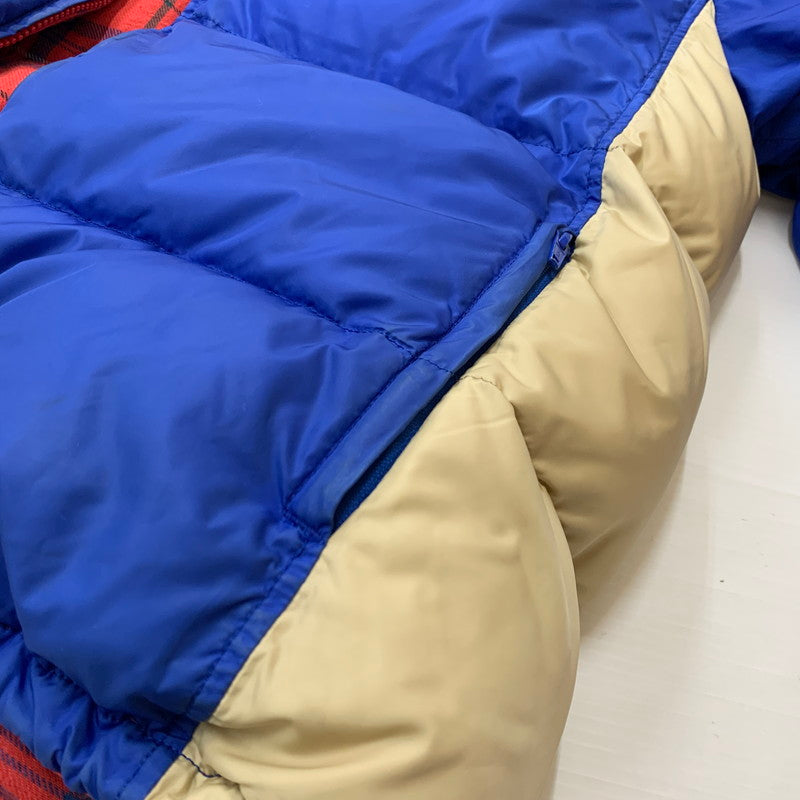 【現状渡し品】【メンズ】 WHIZLIMITED ウィズリミテッド REVERSIBLE DOWN JACKET WZ-AW07-J-12 リバーシブル ダウンジャケット アウター 140-260204-ko-16-tei サイズ：L カラー：ブルー/チェック 万代Net店