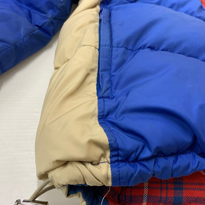 【現状渡し品】【メンズ】 WHIZLIMITED ウィズリミテッド REVERSIBLE DOWN JACKET WZ-AW07-J-12 リバーシブル ダウンジャケット アウター 140-260204-ko-16-tei サイズ：L カラー：ブルー/チェック 万代Net店