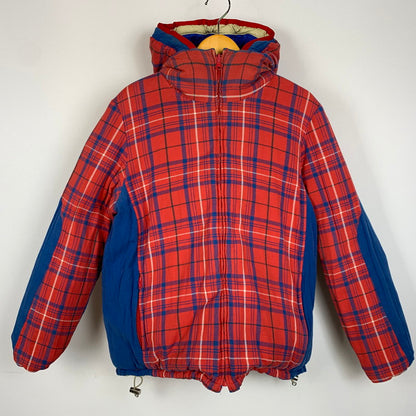 【現状渡し品】【メンズ】 WHIZLIMITED ウィズリミテッド REVERSIBLE DOWN JACKET WZ-AW07-J-12 リバーシブル ダウンジャケット アウター 140-260204-ko-16-tei サイズ：L カラー：ブルー/チェック 万代Net店