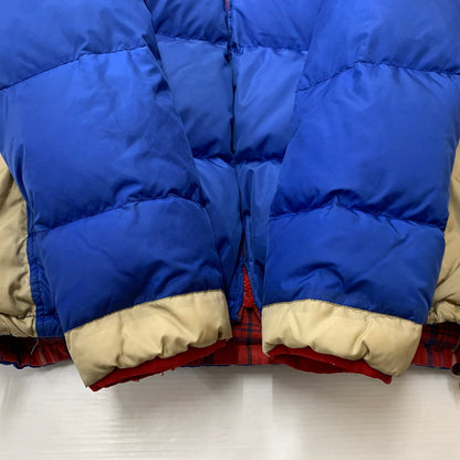 【現状渡し品】【メンズ】 WHIZLIMITED ウィズリミテッド REVERSIBLE DOWN JACKET WZ-AW07-J-12 リバーシブル ダウンジャケット アウター 140-260204-ko-16-tei サイズ：L カラー：ブルー/チェック 万代Net店