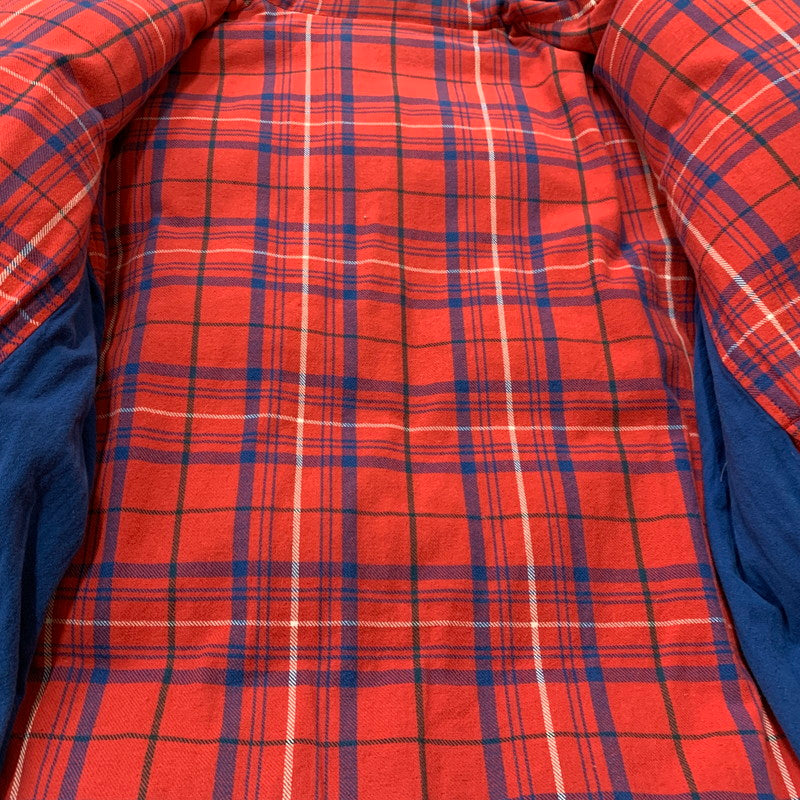 【現状渡し品】【メンズ】 WHIZLIMITED ウィズリミテッド REVERSIBLE DOWN JACKET WZ-AW07-J-12 リバーシブル ダウンジャケット アウター 140-260204-ko-16-tei サイズ：L カラー：ブルー/チェック 万代Net店