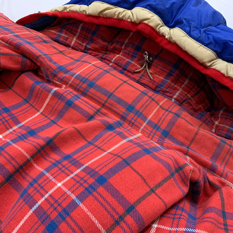 【現状渡し品】【メンズ】 WHIZLIMITED ウィズリミテッド REVERSIBLE DOWN JACKET WZ-AW07-J-12 リバーシブル ダウンジャケット アウター 140-260204-ko-16-tei サイズ：L カラー：ブルー/チェック 万代Net店
