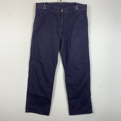 【中古品】【メンズ】 STANDARD CALIFORNIA スタンダードカリフォルニア DENIM PAINTER PANTS デニム ペインター パンツ ボトムス ワークパンツ 151-260205-ko-12-tei サイズ：34 カラー：ネイビー 万代Net店