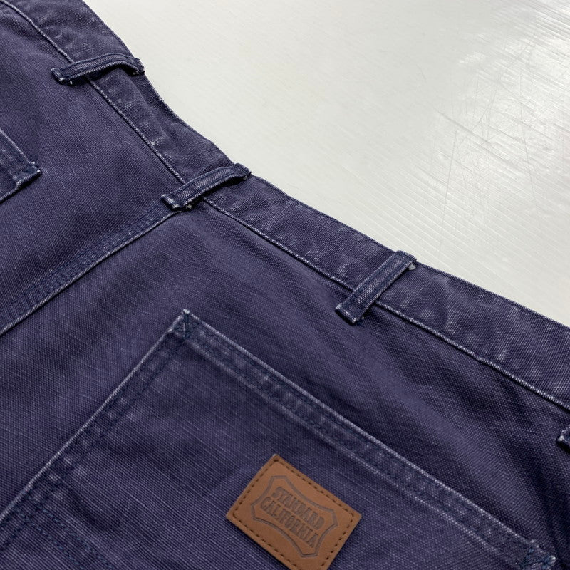 【中古品】【メンズ】 STANDARD CALIFORNIA スタンダードカリフォルニア DENIM PAINTER PANTS デニム ペインター パンツ ボトムス ワークパンツ 151-260205-ko-12-tei サイズ：34 カラー：ネイビー 万代Net店