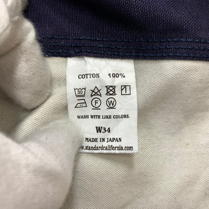 【中古品】【メンズ】 STANDARD CALIFORNIA スタンダードカリフォルニア DENIM PAINTER PANTS デニム ペインター パンツ ボトムス ワークパンツ 151-260205-ko-12-tei サイズ：34 カラー：ネイビー 万代Net店