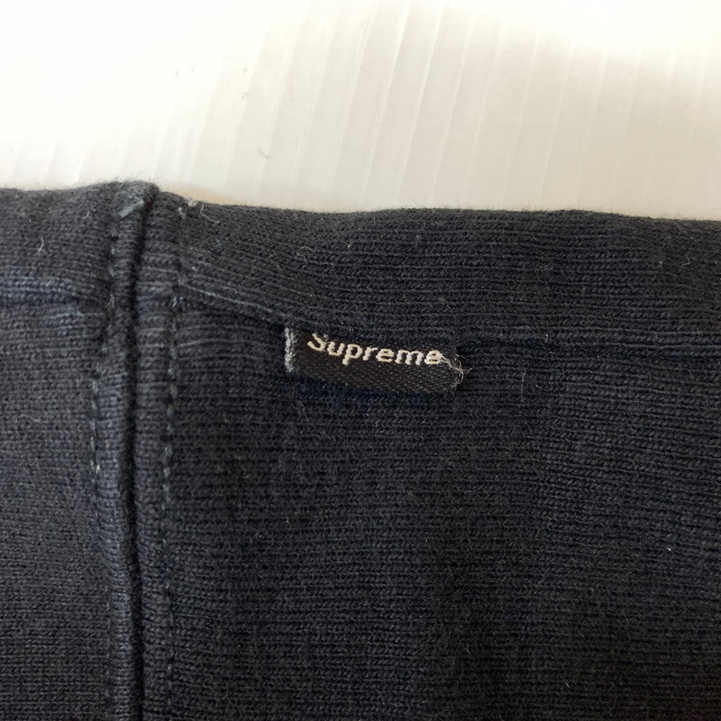 【中古品】【メンズ】 Supreme シュプリーム × BURBERRY バーバリー 別注 コラボ BOXLOGO HOODED SWEATSHIRT ボックスロゴ フーデッド スウェットシャツ トップス プルオーバーパーカー 149-260205-ko-22-tei サイズ：S カラー：ブラック 万代Net店