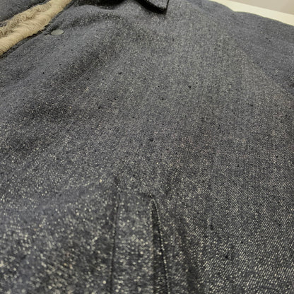 【中古品】【メンズ】 NEXUS7 ネクサスセブン FUR LINED DENIM JACKET NXO-04 ファー ラインド デニムジャケット アウター シルク 140-260204-ko-13-tei サイズ：L カラー：インディゴ 万代Net店