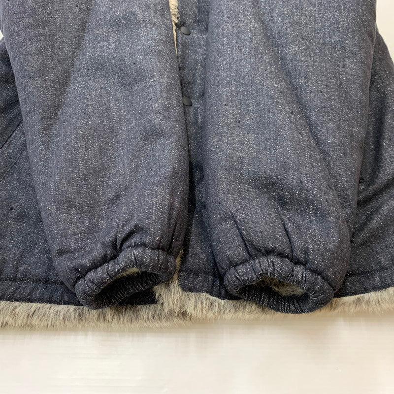 【中古品】【メンズ】 NEXUS7 ネクサスセブン FUR LINED DENIM JACKET NXO-04 ファー ラインド デニムジャケット アウター シルク 140-260204-ko-13-tei サイズ：L カラー：インディゴ 万代Net店
