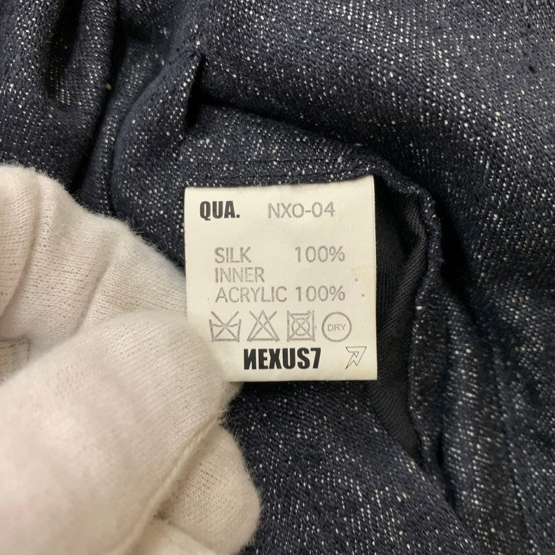 【中古品】【メンズ】 NEXUS7 ネクサスセブン FUR LINED DENIM JACKET NXO-04 ファー ラインド デニムジャケット アウター シルク 140-260204-ko-13-tei サイズ：L カラー：インディゴ 万代Net店