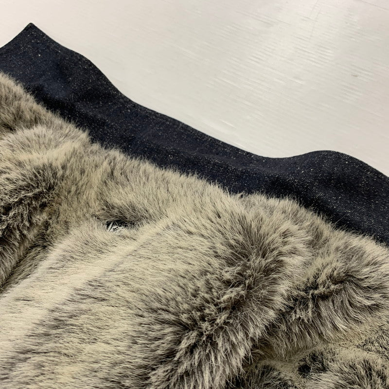 【中古品】【メンズ】 NEXUS7 ネクサスセブン FUR LINED DENIM JACKET NXO-04 ファー ラインド デニムジャケット アウター シルク 140-260204-ko-13-tei サイズ：L カラー：インディゴ 万代Net店