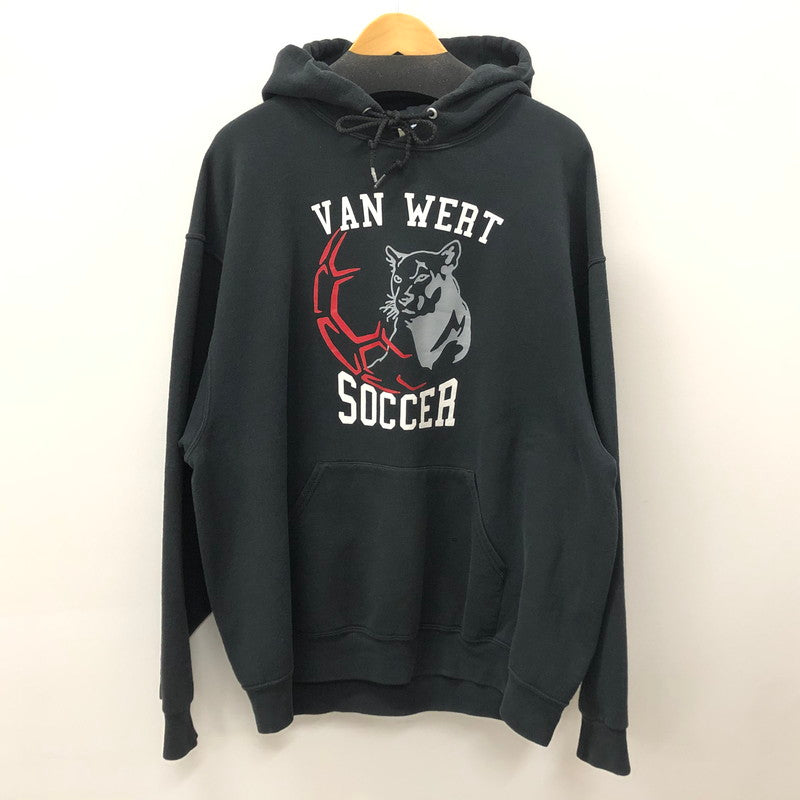 【現状渡し品】【メンズ】 90'S PULLOVER HOODIE 90年代 プルオーバー フーディ パーカー トップス 145-260210-ko-09-tei サイズ：XL カラー：ブラック 万代Net店