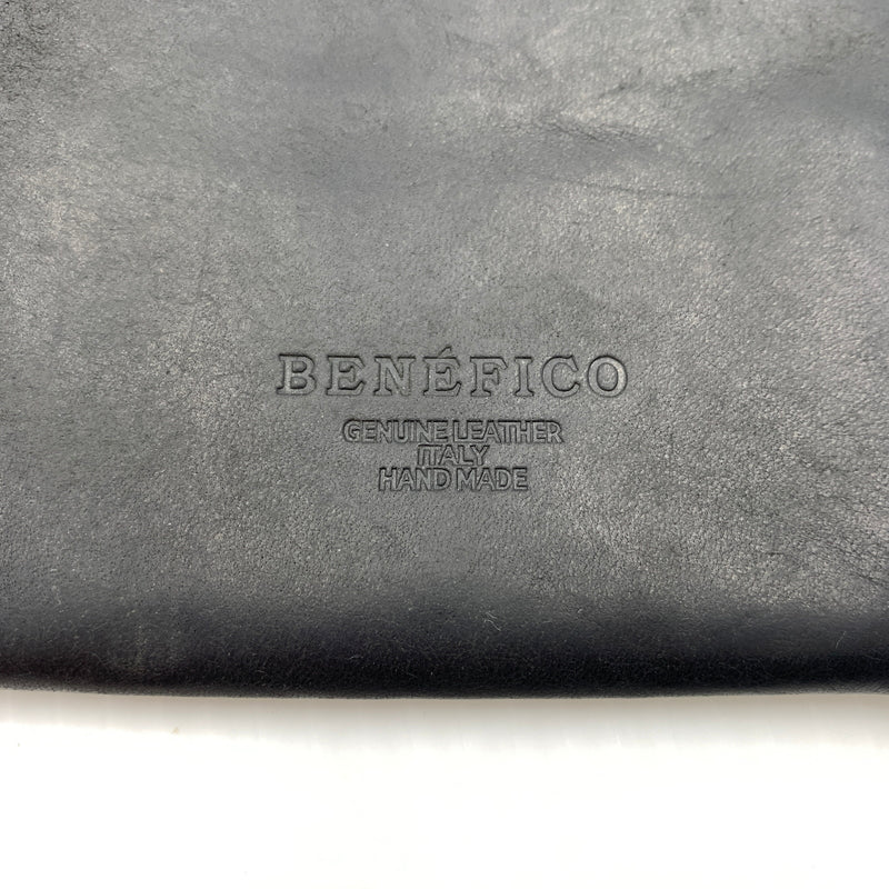 【中古品】【メンズ】 BENEFICO ベネフィコ COIN CASE コインケース 財布 L字ファスナーミニウォレット 201-260712-ko-04-tei カラー：ブラック 万代Net店
