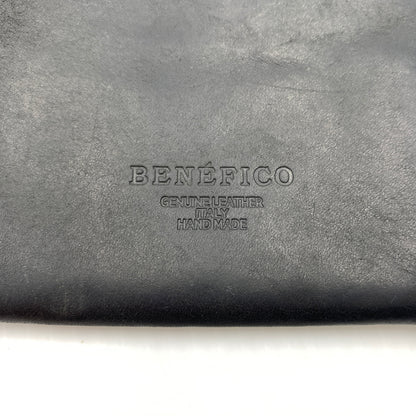 【中古品】【メンズ】 BENEFICO ベネフィコ COIN CASE コインケース 財布 L字ファスナーミニウォレット 201-260712-ko-04-tei カラー：ブラック 万代Net店