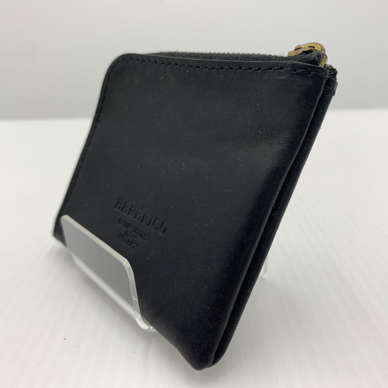 【中古品】【メンズ】 BENEFICO ベネフィコ COIN CASE コインケース 財布 L字ファスナーミニウォレット 201-260712-ko-04-tei カラー：ブラック 万代Net店