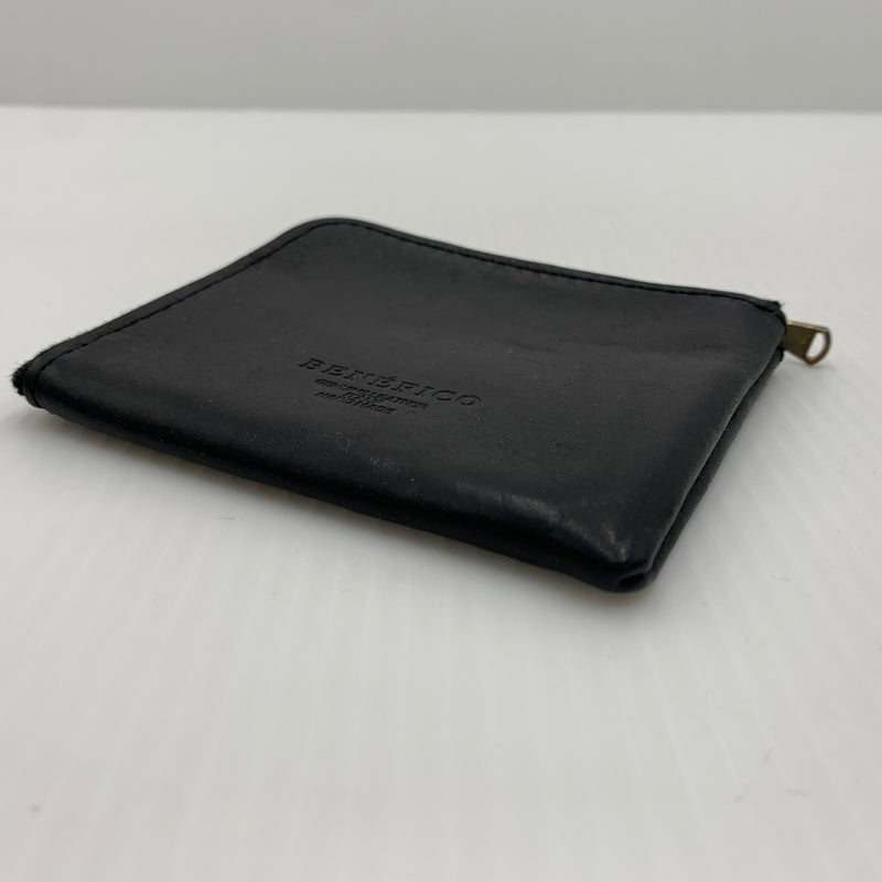 【中古品】【メンズ】 BENEFICO ベネフィコ COIN CASE コインケース 財布 L字ファスナーミニウォレット 201-260712-ko-04-tei カラー：ブラック 万代Net店