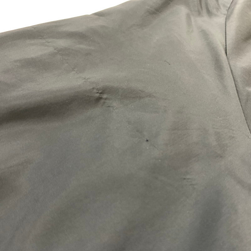 【現状渡し品】【メンズ】 PLAJAC プラジャック NYLON STADIUM JACKET ナイロン スタジアム ジャケット アウター スタジャン 145-260212-ko-06-tei サイズ：L カラー：ブラック 万代Net店