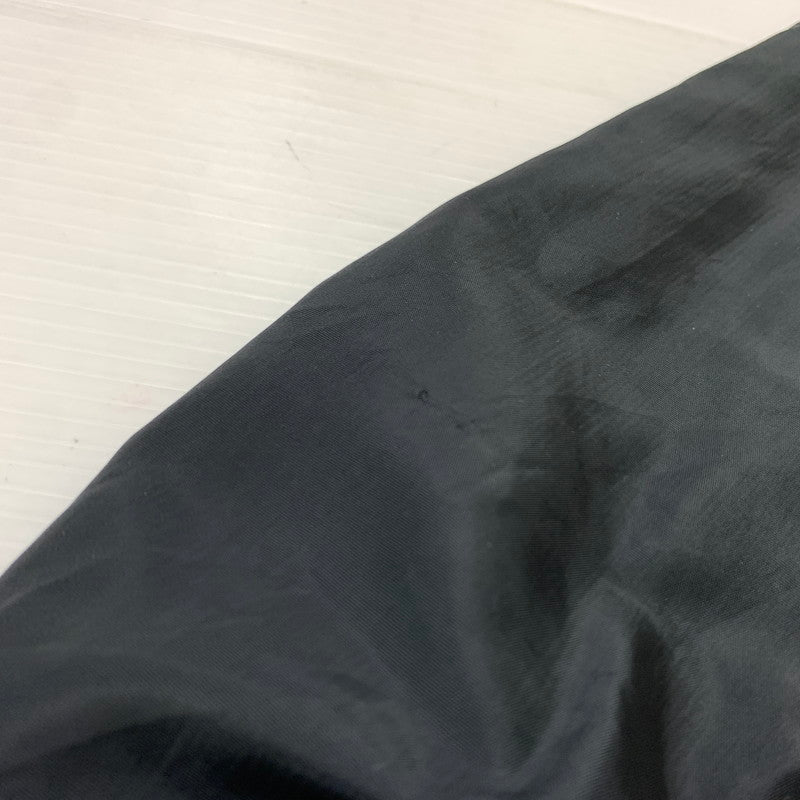 【現状渡し品】【メンズ】 PLAJAC プラジャック NYLON STADIUM JACKET ナイロン スタジアム ジャケット アウター スタジャン 145-260212-ko-06-tei サイズ：L カラー：ブラック 万代Net店