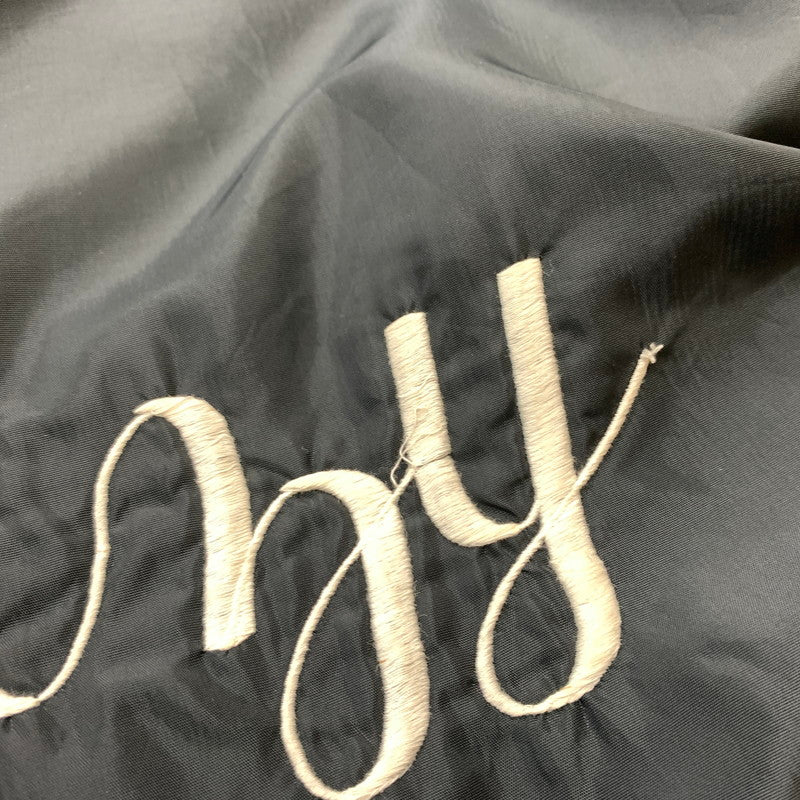 【現状渡し品】【メンズ】 PLAJAC プラジャック NYLON STADIUM JACKET ナイロン スタジアム ジャケット アウター スタジャン 145-260212-ko-06-tei サイズ：L カラー：ブラック 万代Net店