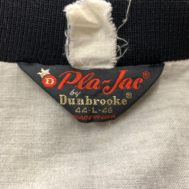 【現状渡し品】【メンズ】 PLAJAC プラジャック NYLON STADIUM JACKET ナイロン スタジアム ジャケット アウター スタジャン 145-260212-ko-06-tei サイズ：L カラー：ブラック 万代Net店