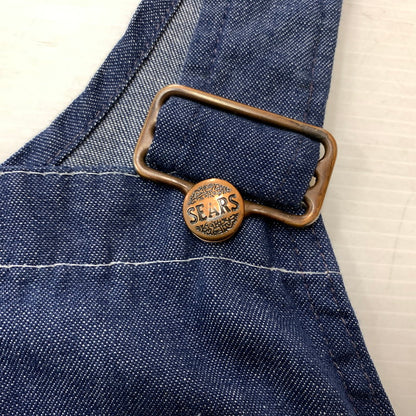 【中古品】【メンズ】 SEARS シアーズ DENIM OVERALL デニム オーバーオール ボトムス ジーンズ 145-260212-ko-09-tei サイズ：30 カラー：インディゴ 万代Net店