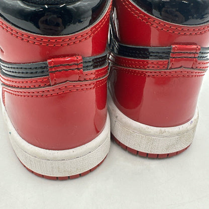 【中古品】【キッズ】 NIKE AQ2664-063 PS AIR JORDAN 1 RETRO HIGH OG"PATENT BRED" ナイキ PS エアジョーダン1 ハイ OG "パテントブレッド"(キッズ) 173-260210-nm-06-tei サイズ：17cm 万代Net店