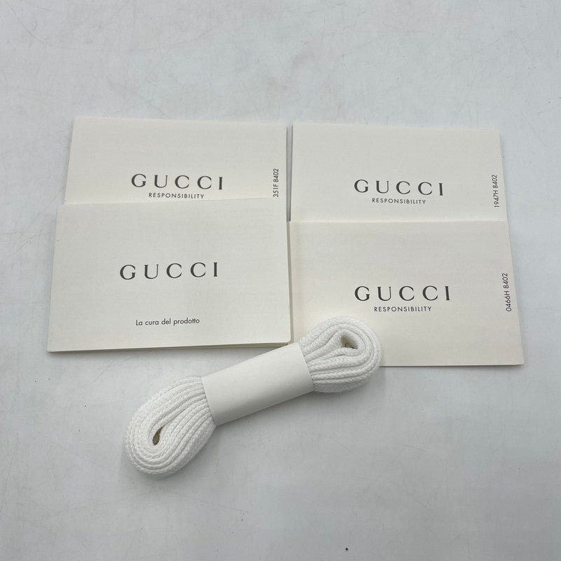 【中古品】【メンズ】 GUCCI グッチ BOUTIQUE ACE LOWCUT SNEAKER 623236 GGスプリーム ブティック エース ローカット スニーカー シューズ 靴 162-260206-yo-04-tei サイズ：8 カラー：ブラウン 万代Net店