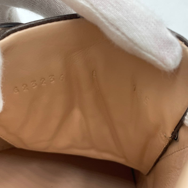 【中古品】【メンズ】 GUCCI グッチ BOUTIQUE ACE LOWCUT SNEAKER 623236 GGスプリーム ブティック エース ローカット スニーカー シューズ 靴 162-260206-yo-04-tei サイズ：8 カラー：ブラウン 万代Net店