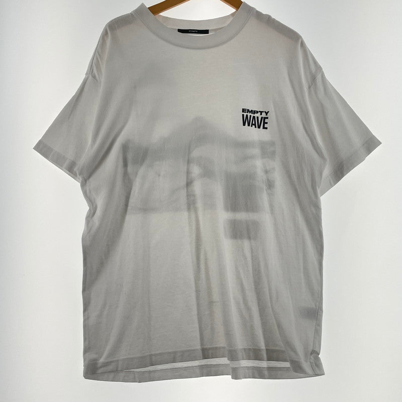 【中古品】【メンズ】 STAMPD スタンプド EMPTY WAVE RELAXED TEE エンプティ ウェーブ リラックス Ｔシャツ 半袖 トップス 142-260617-sa-09-tei サイズ：S カラー：ホワイト 万代Net店