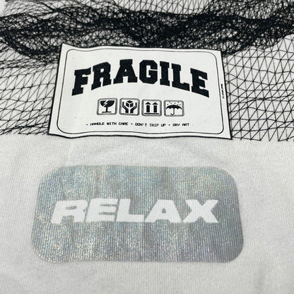 【中古品】【メンズ】 STAMPD スタンプド EMPTY WAVE RELAXED TEE エンプティ ウェーブ リラックス Ｔシャツ 半袖 トップス 142-260617-sa-09-tei サイズ：S カラー：ホワイト 万代Net店