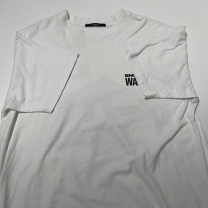 【中古品】【メンズ】 STAMPD スタンプド EMPTY WAVE RELAXED TEE エンプティ ウェーブ リラックス Ｔシャツ 半袖 トップス 142-260617-sa-09-tei サイズ：S カラー：ホワイト 万代Net店