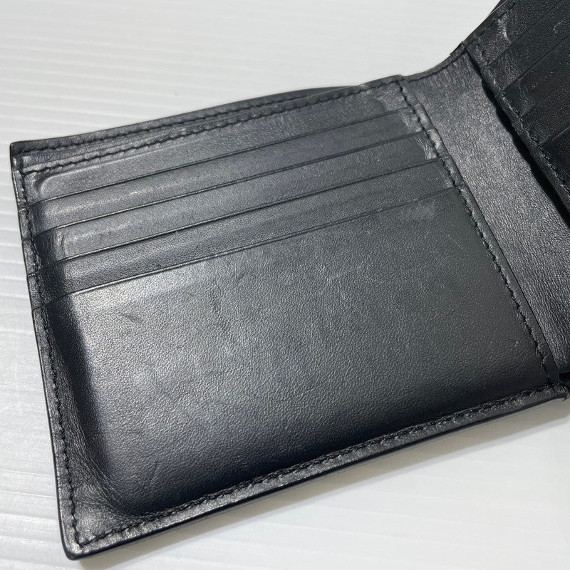 【中古品】【メンズ】 FENDI フェンディ NOEL FIELDING PRINT WALLET 7M0169 AH8Q F09CX ノエルフィールディング ウォレット 財布 二つ折り財布 181-260208-ko-02-tei カラー：ブラック 万代Net店