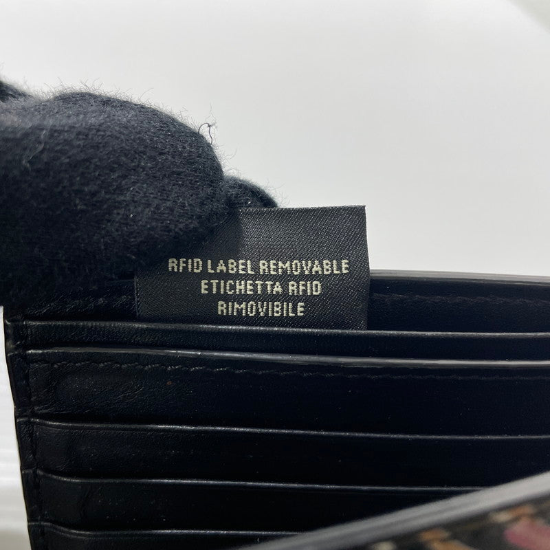 【中古品】【メンズ】 FENDI フェンディ NOEL FIELDING PRINT WALLET 7M0169 AH8Q F09CX ノエルフィールディング ウォレット 財布 二つ折り財布 181-260208-ko-02-tei カラー：ブラック 万代Net店