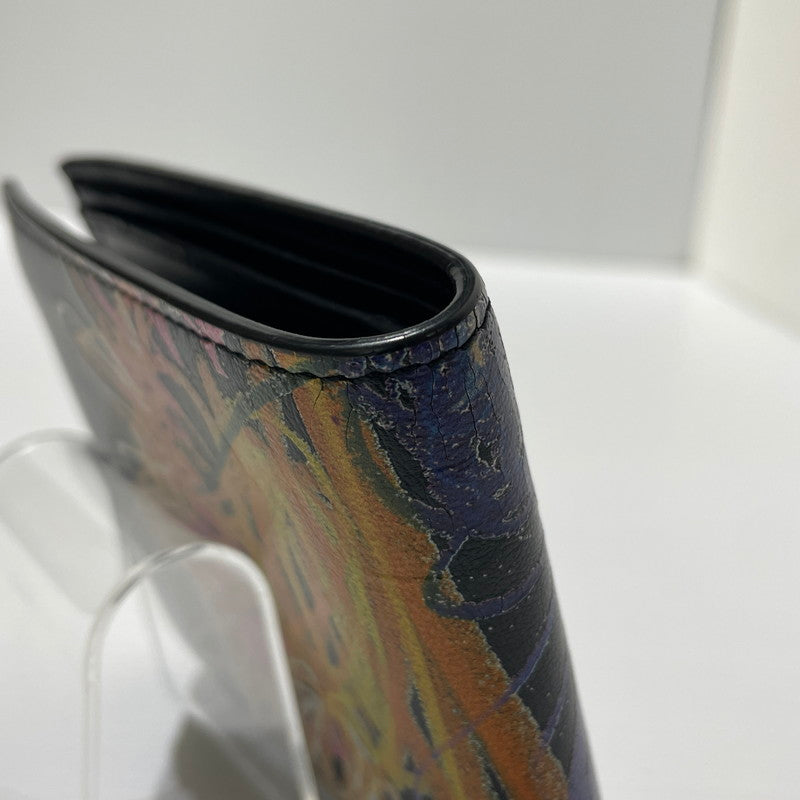 【中古品】【メンズ】 FENDI フェンディ NOEL FIELDING PRINT WALLET 7M0169 AH8Q F09CX ノエルフィールディング ウォレット 財布 二つ折り財布 181-260208-ko-02-tei カラー：ブラック 万代Net店
