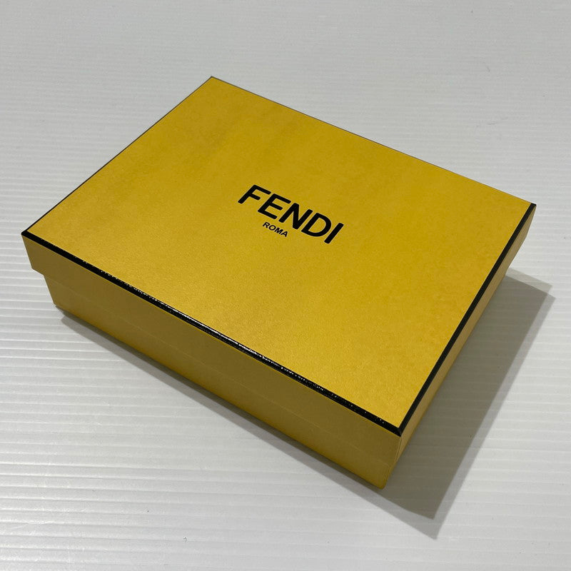 【中古品】【メンズ】 FENDI フェンディ NOEL FIELDING PRINT WALLET 7M0169 AH8Q F09CX ノエルフィールディング ウォレット 財布 二つ折り財布 181-260208-ko-02-tei カラー：ブラック 万代Net店