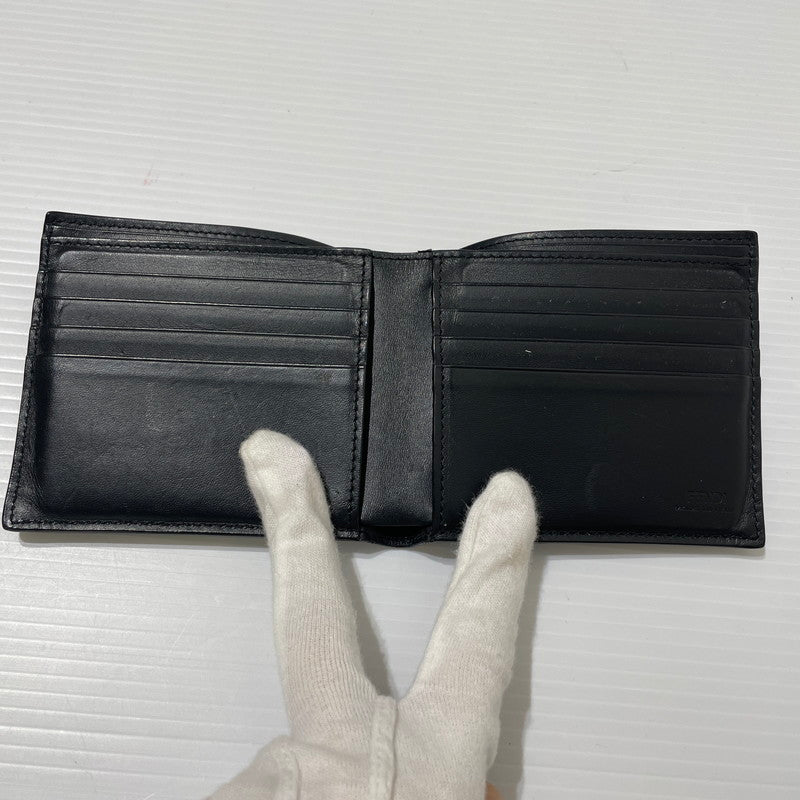 中古品】【メンズ】 FENDI フェンディ NOEL FIELDING PRINT WALLET